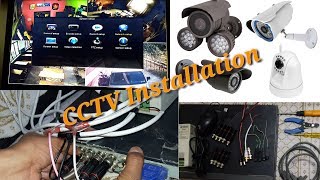 CCTV Camera Installation and Configure Step By Step [upl. by Assetal]