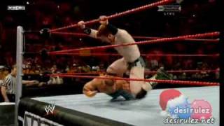 Desiruleznet  WWE Tables Ladders Chairs 2009  Part 11 [upl. by Phyl]