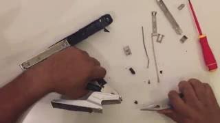 Disassembling a stapler [upl. by Airretal]