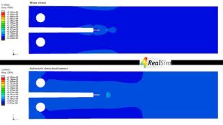 Hydrogen Embrittlement Fracture Propagation video 1  4RealSim [upl. by Nevag]