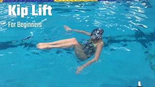 Kip Lift for Beginners  Synchronized SwimmingArtistic Swimming [upl. by Vidovik]