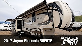 2017 Jayco Pinnacle 36FBTS Fifth Wheel Video Tour  Voyager RV Centre [upl. by Deevan]