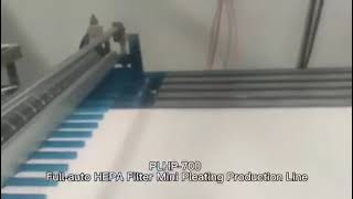 HEPA Filter mini pleating production line [upl. by Towny]