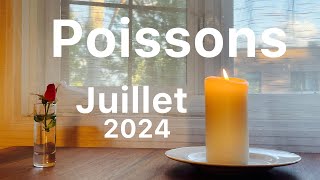 Poissons  Une autre façon de voir l’avenir  Taroscope de juillet 2024 [upl. by Older414]