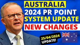 Australia PR Points System 2024 New Changes  Australia PR Visa [upl. by Sybila704]