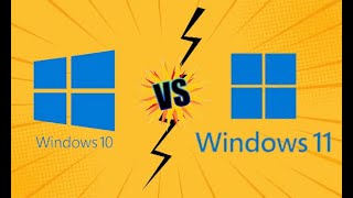 Windows 10 vs Windows 11 comparision [upl. by Notxarb39]