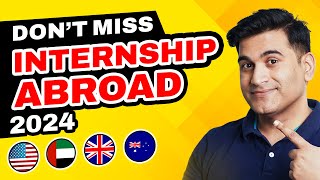 10 International Internships  Remote Work ₹50000 Stipend Per Month  Internshala [upl. by Lucius174]