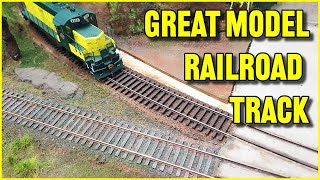 10 TIPS for laying model railroad flex track like a PRO [upl. by Natanhoj337]