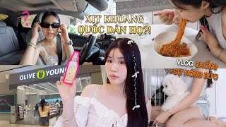 Xịt khoáng quốc dân mà phụ nữ HQ ai cũng dùng ít nhất 1 chai🚿 Vlog chống sự nóng bức😎 [upl. by Payton]