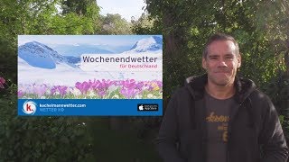 Wochenendwetter Von Sonne Wärme und Tiefs nächste Woche [upl. by Llehcor805]