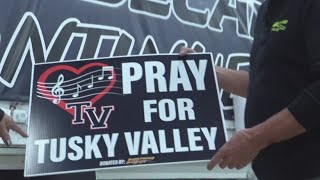 Pray for Tusky Valley Community mourns those lost in Ohio bus crash [upl. by Renraw]