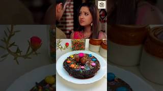 Kavya making tasty cake 🎂 shorts anupama kavya cake [upl. by Ateloj]