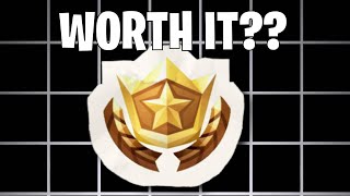 Is The Fortnite Battle Pass Worth It Anymore [upl. by Ahsitahs]