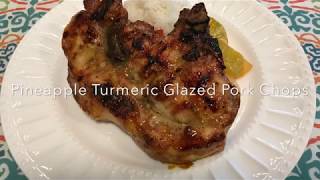 Pineapple Turmeric Glazed Pork Chops [upl. by Salahcin]