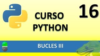 Curso de Python Bucles II Bucle For Vídeo 16 [upl. by Animaj]