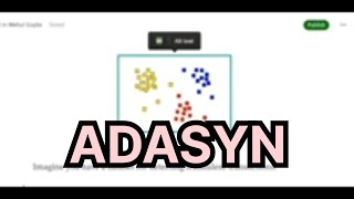 ADASYN oversampling algorithm explained [upl. by Barmen]