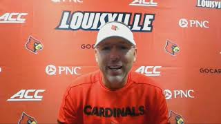 Scott Satterfield Post Practice Presser 8102020 [upl. by Milli]