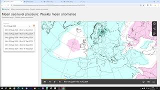 ECMWF 42 Day Forecast Mixed August To End A Mixed Summer [upl. by Adiahs]