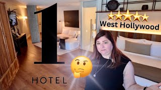 STUDIO SUITE AT 1 HOTEL WEST HOLLYWOOD VLOG [upl. by Hairem]