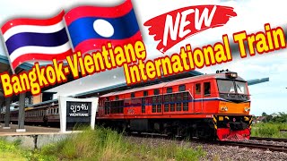 New BangkokVientiane International Train [upl. by Ennej]