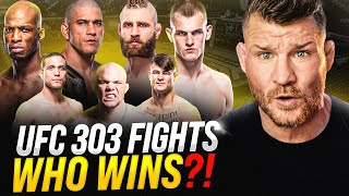 BISPING picks UFC 303 Pereira vs Prochazka 2  FINAL PREDICTIONS FULL CARD [upl. by Lamrej]