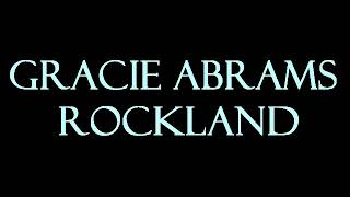 Gracie Abrams  Rockland KaraokeInstrumental [upl. by Orville]