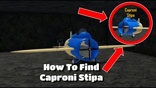 How to Find and Fly the New Caproni Stipa  Pilot Training Flight Simulator [upl. by Matheson432]