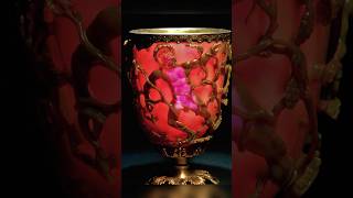 Ancient Roman Nanotechnology  The Lycurgus Cup shorts history ancient technology mystery [upl. by Claudina]