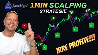 NEUE 1min Scalping Strategie 💥 Als würde man Cheaten BESTER Trading Indikator [upl. by Nevets]