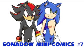 Cute Sonadow comics Sonadow mini comic dubs 7 [upl. by Kirtley588]