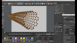 Nanotube constructed using ePMV [upl. by Fortna]