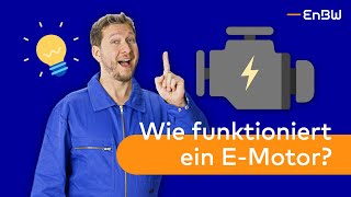 Wie funktionieren Elektromotoren in EAutos  EnBW EWissen [upl. by Eirb666]