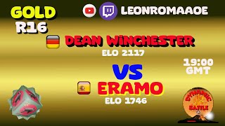 Dean Winchester vs ErAmo  R16  Dynamic Battle  GOLD a divertirse [upl. by Horodko]