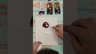 How to mix mauve with acrylic paint [upl. by Urbani848]