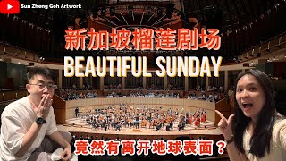 Beautiful Sunday Esplanade Theatre on the Bay  新加坡榴莲剧场的免费演出？！ Sun Zheng Goh Artwork [upl. by Ming]