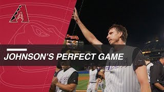 Bottom of the 9th of Randy Johnsons perfect game [upl. by Adelina679]