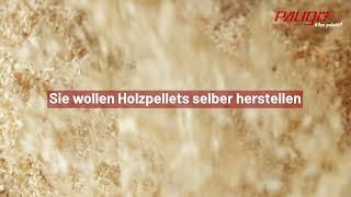 Holzpellets selber machen oder bestellen  Paligocom [upl. by Dinesh]