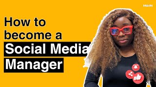 How to become a social media manager in 2024 no experience  What does a social media manager do [upl. by Emelun]