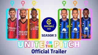 eFootball™ 2024 quotquotUnite on the Pitchquotquot Official Trailer [upl. by Kenweigh52]