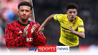 Man Utd and Dortmund reach outline agreement for Jadon Sancho loan  Man Utd transfer latest [upl. by Resarf]