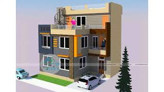 Revit Architecture Building  revit architecture tutorial  Revit 2020 modern house  3d Building [upl. by Shelba616]