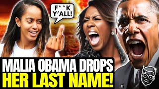 SHOCK Obamas Daughter DROPS Her Last Name  Why  The View Hosts MELT DOWN Over Malia Criticism [upl. by Ecyle]