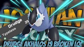 DRUDGE MAKES AKHALOS BROKEN LOL  Loomian Legacy PVP [upl. by Trillby]