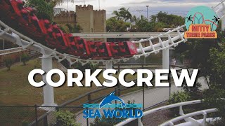 Corkscrew at Sea world Gold Coast [upl. by Maurilla]