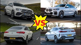 BMW X6 vs Mercedes GLE Coupe [upl. by Westbrooke604]