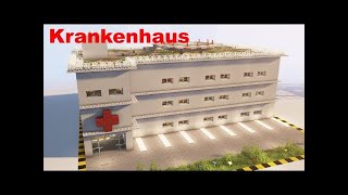 Minecraft Statd 3 Krankenhaus Live Bauen Mit Aufzug🔴 [upl. by Llevron926]