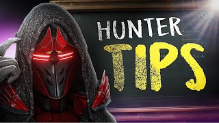 45 Hunter Tips You DIDNT Know in Destiny 2 [upl. by Ecart]