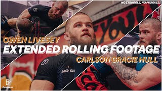 BJJ Rolling Footage  Owen Livesey at Carlson Gracie Hull [upl. by Bernita]