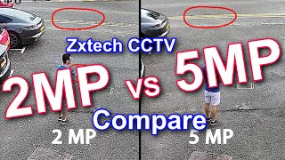 2MP vs 5MP CCTV Camera [upl. by Oeht913]