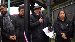 Inauguran Paraderos Inteligentes en Valdivia [upl. by Anual]